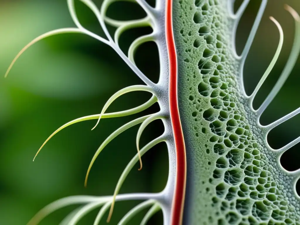 Detalle impresionante de un exitoso injerto vegetal, mostrando la perfecta integración entre el injerto y el patrón