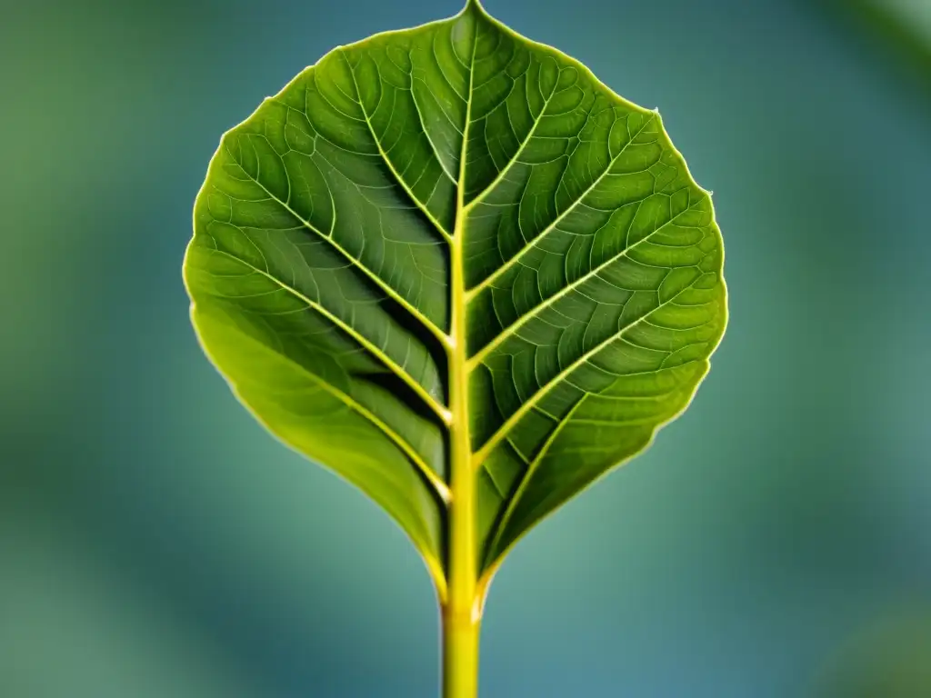 Detalle de planta sana con injerto exitoso de dos especies, mostrando compatibilidad vegetal para injertos