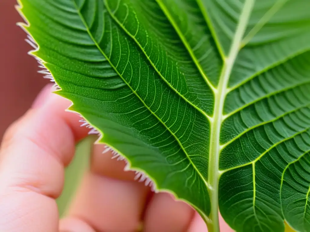 Detalle de la propagación de plantas de interior mediante capas, mostrando la incisión, hormonas de enraizamiento y musgo