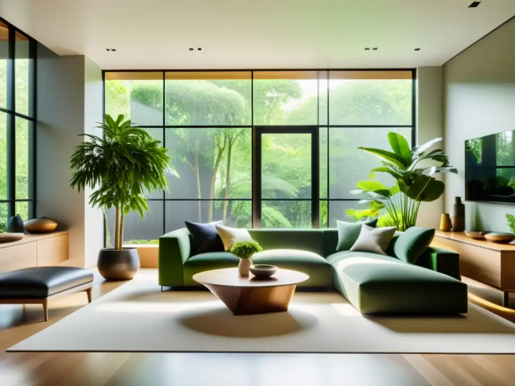 Espacio vital con plantas en interior: energía y conexión con la naturaleza