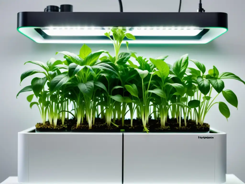 Fertilizantes líquidos para plantas de interior: Sistema de cultivo hidropónico moderno y vibrante, que fusiona naturaleza y tecnología con precisión