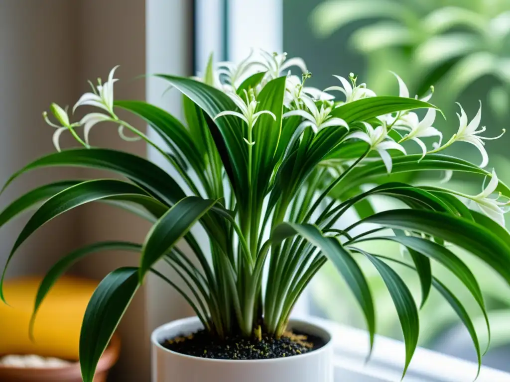 Una hermosa planta de interior que aporta beneficios para la salud del aire