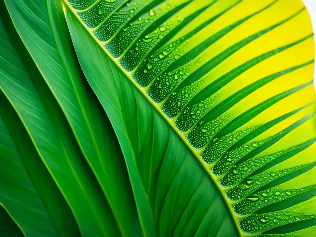 Una hoja exuberante de monstera deliciosa con patrones y texturas detallados en un fondo blanco, resaltando los beneficios de la jardinería interior