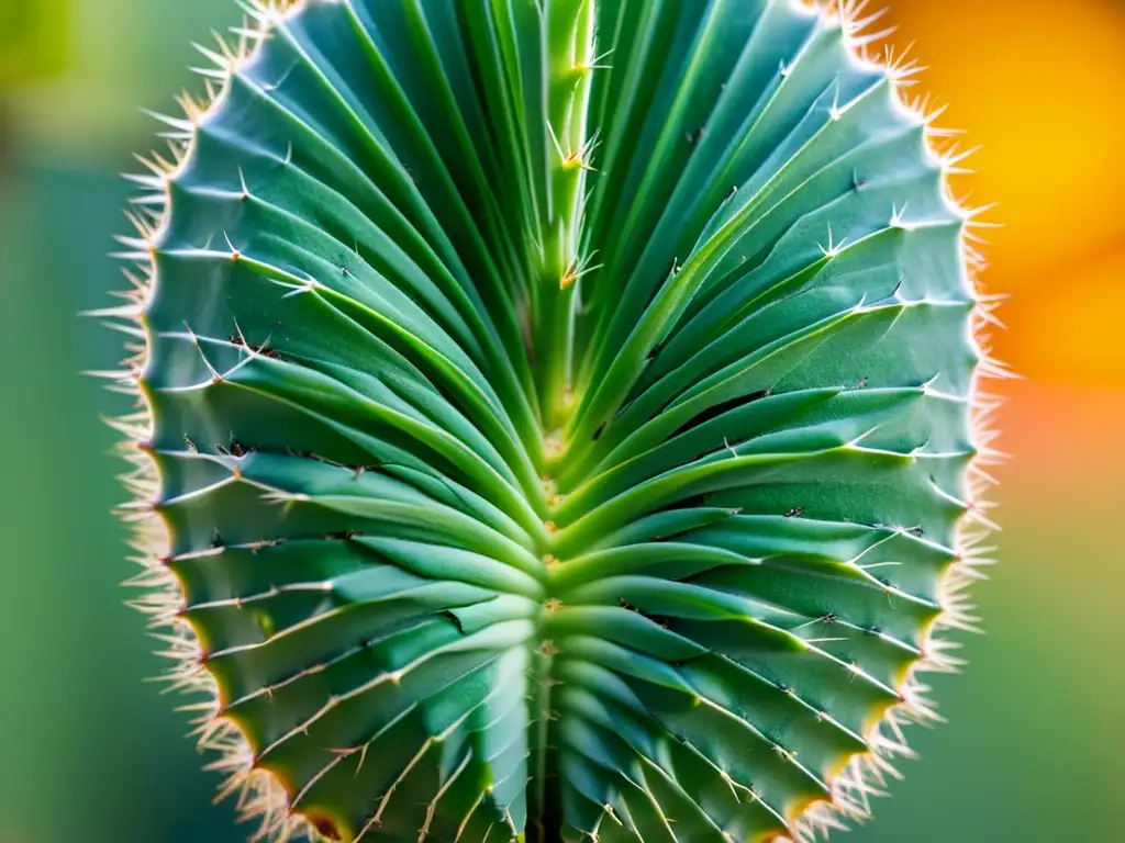 Injertos de cactus y suculentas en interiores: Detalle preciso del proceso de injerto de cactus, mostrando la unión de dos especies en un delicado entrelazado de sistemas vasculares