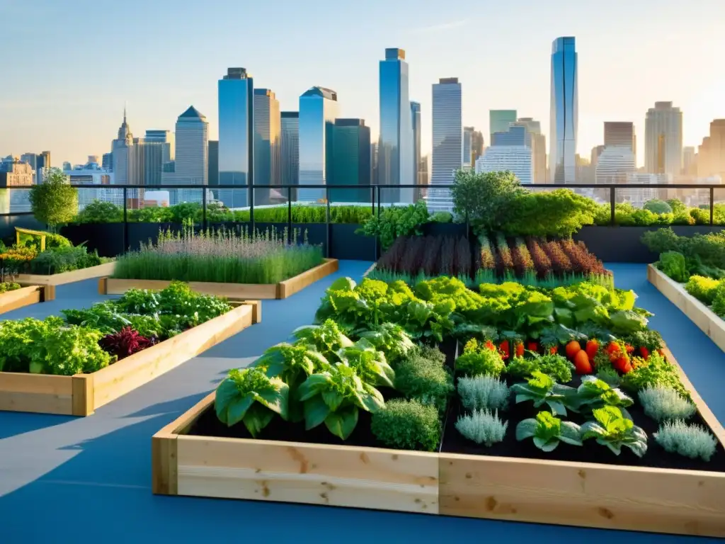 Un oasis vertical en la ciudad: huerto comestible en alturas