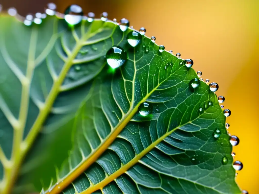 Raíces de planta absorbiendo gotas de agua, ilustrando el ciclo del agua en plantas de interior